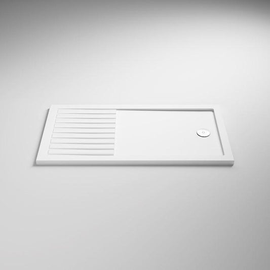 Nuie WETROOM Shower Trays. White/Grey