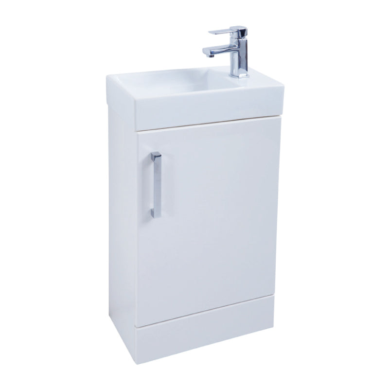 Liberty WC Unit with Concealed Cistern - Shallow - White H760XW502XD253