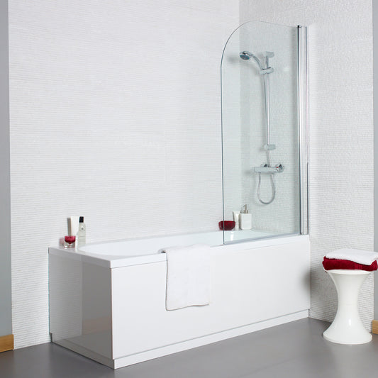 K Vit Chrome Koncept Bath Screens