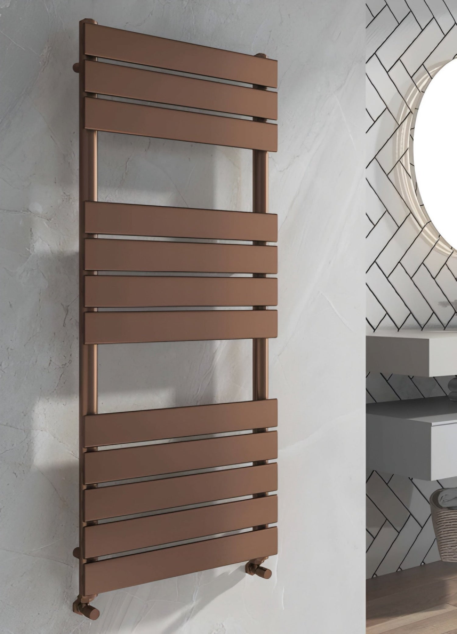 Brushed Bronze Radiators