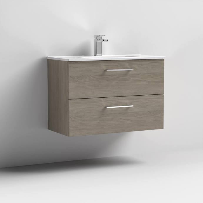 Arno 600/800mm 2 Drawer Wall Hung Basin Cabinet