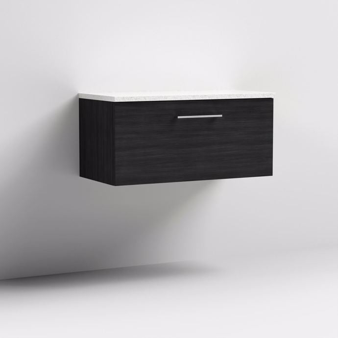 Arno 600/800mm 1 Drawer Wall Hung Worktop