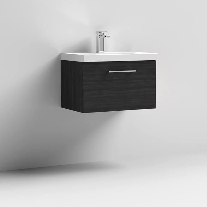 Arno 600/800mm 1 Drawer Wall Hung Basin Cabinet