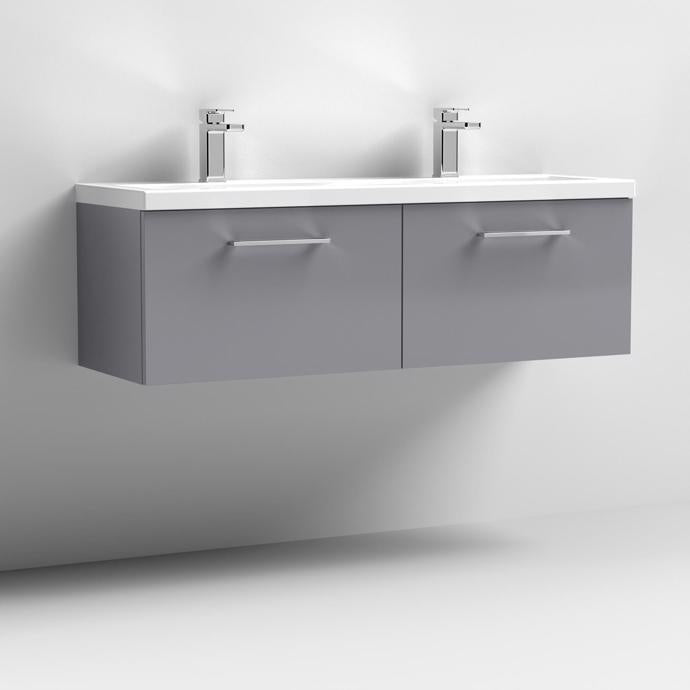 Arno 1200mm Wall Hung 1 Drawer/2 Drawer/1 Door Basin Cabinets