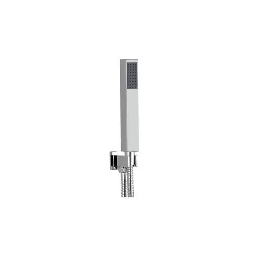 K Vit Square Outlet Elbow with Wall Bracket, Flex & Handset