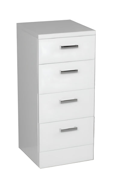 Alan T. Carr Broadway 4 Drawer Unit White