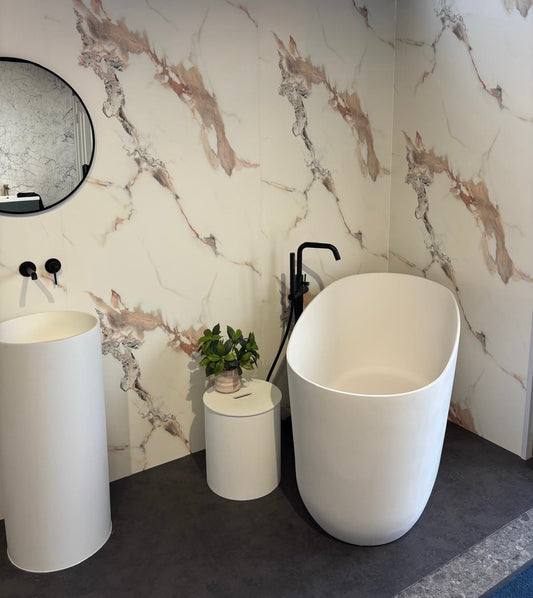 K Vit Bronze Carrara Matt Wall Panels