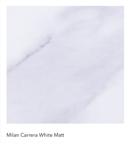 Milan Carrara White Matt Wall Panels