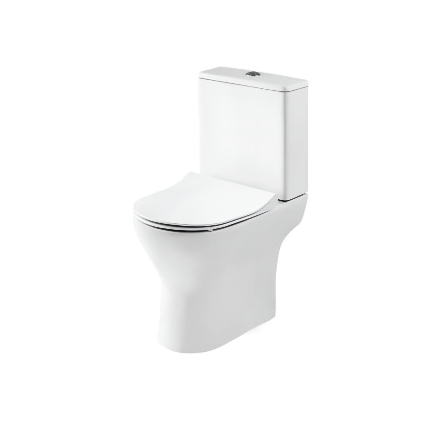 Evolve bog-to-go Rimless Pan, Cistern & Soft Close Seat