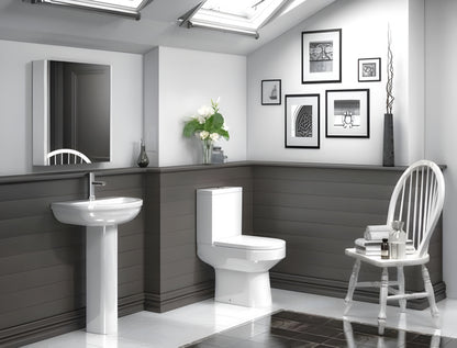 Nuie Harmony 500mm Basin & Pedestal