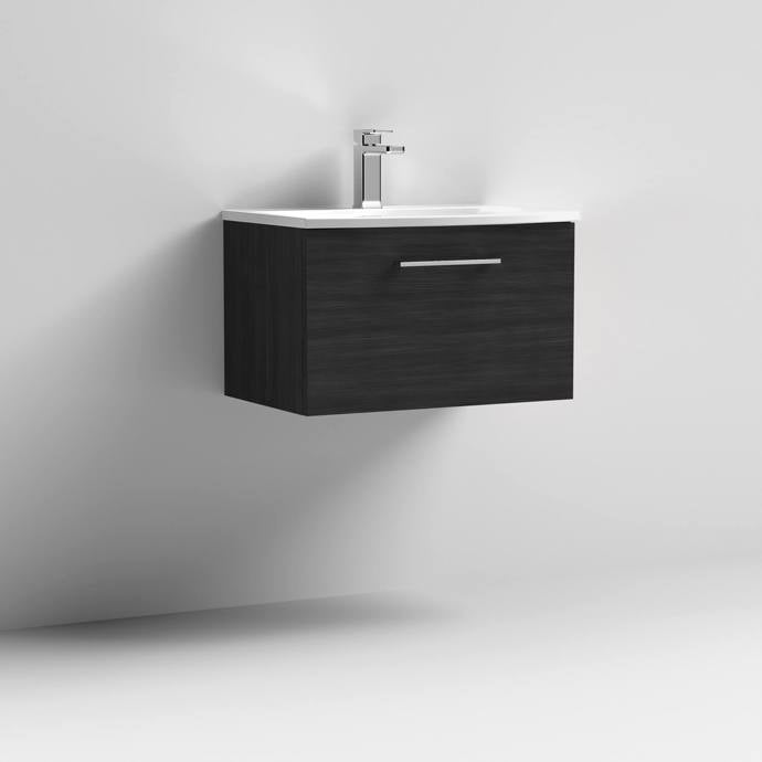 Arno 600/800mm 1 Drawer Wall Hung Basin Cabinet