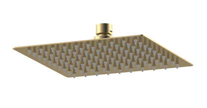 Nuie Windon Brushed Brass Square Showers