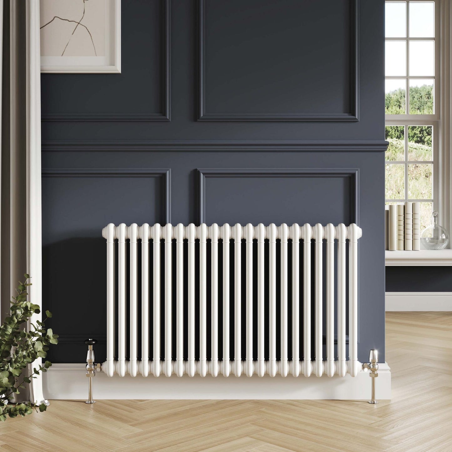 Scudo 2 & 3 Column White Horizontal Radiators