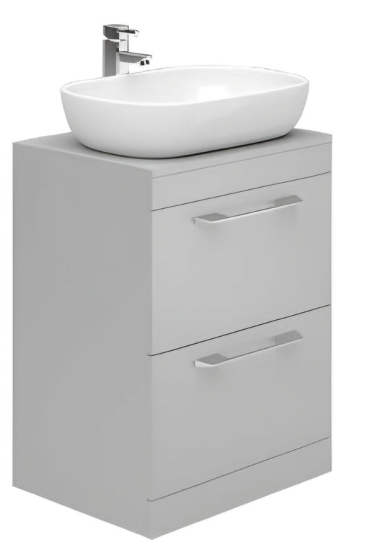 Alan T. Carr Diaz Floor Standing 2 Drawer Unit W Standard Countertop