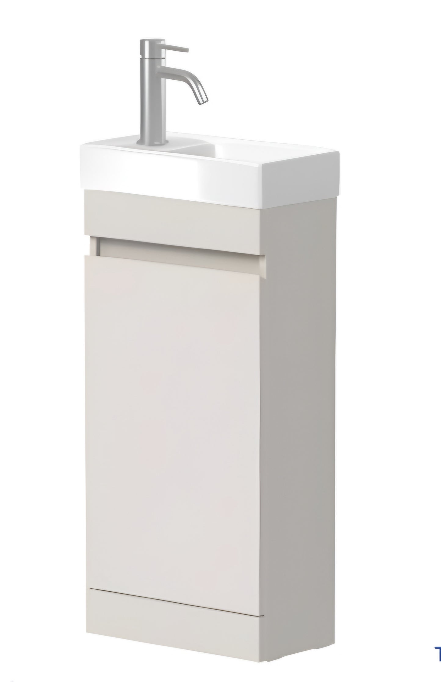 Alan T. Carr Hana Cloakroom Floor Standing Unit & Basin