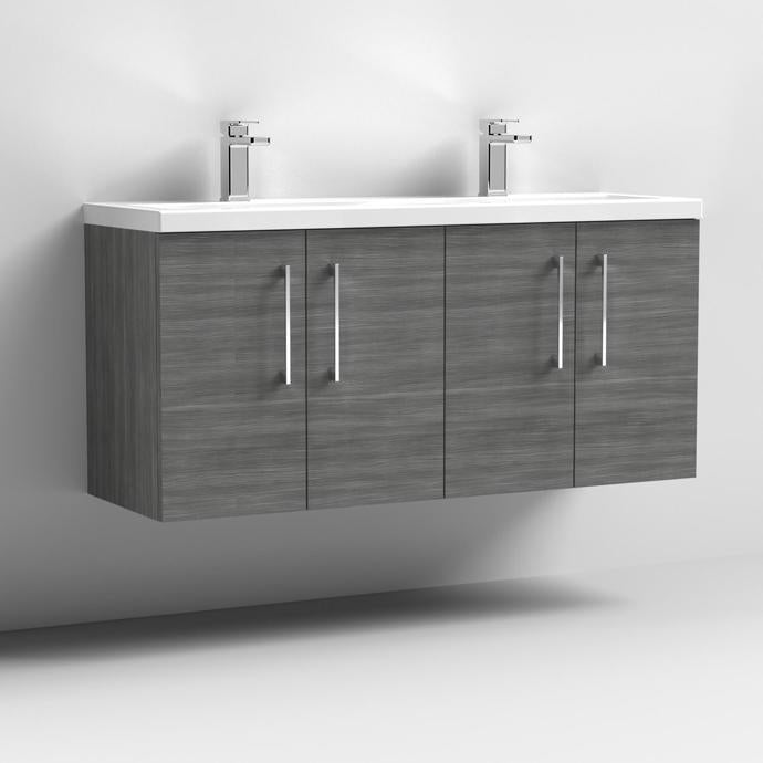 Arno 1200mm Wall Hung 1 Drawer/2 Drawer/1 Door Basin Cabinets