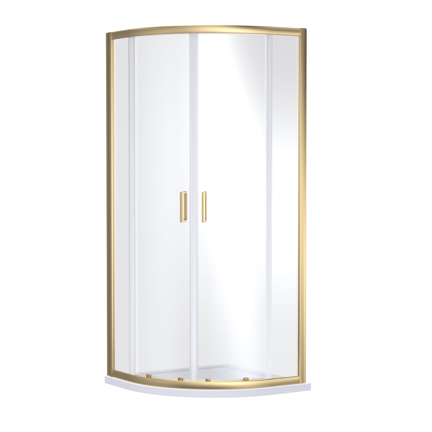 Rene Brushed Brass 6mm Quadrant