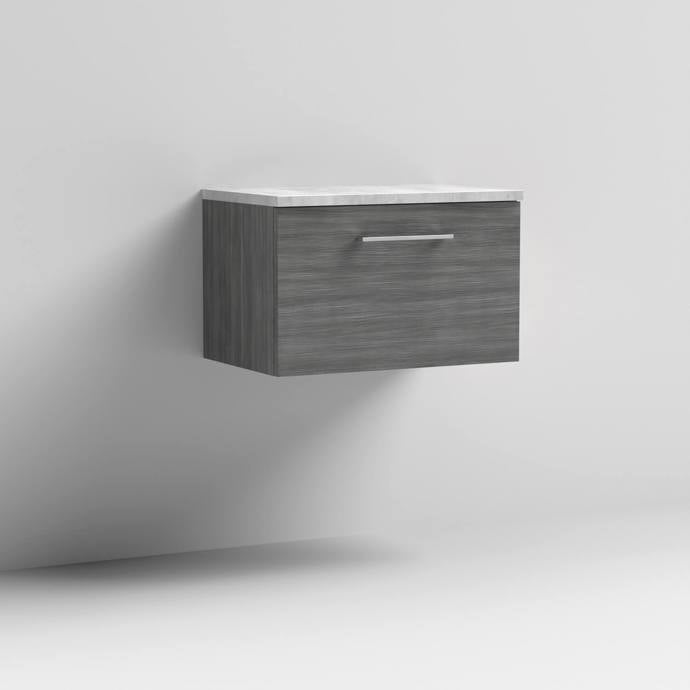 Arno 600/800mm 1 Drawer Wall Hung Worktop