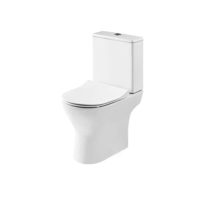 Freya Compact Rimless Pan, Cistern & Soft Close Seat