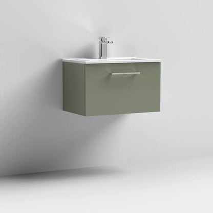 Arno 600/800mm 1 Drawer Wall Hung Basin Cabinet