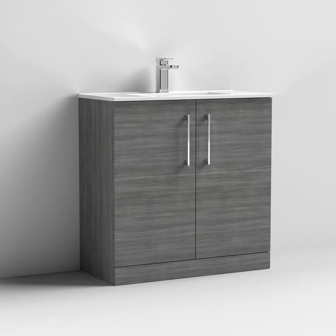 Arno 800mm 2 Door Floor Standing Basin Cabinet