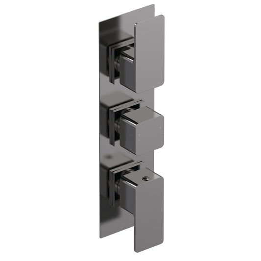 Nuie Windon Pewter Square Showers