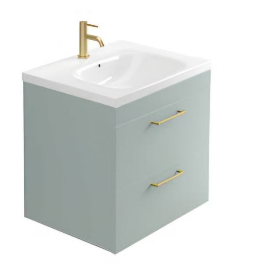 Alan T. Carr Darcy Wall Hung 2 Drawer Unit & Basin