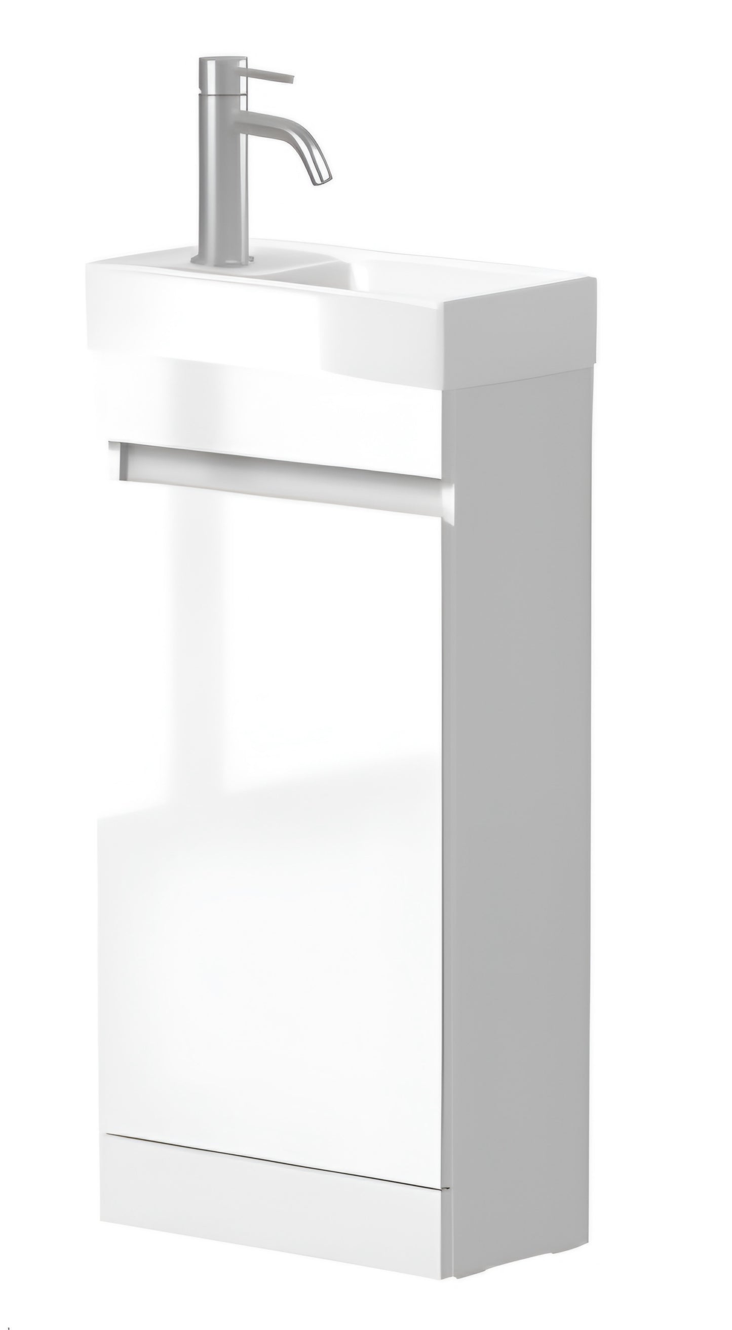 Alan T. Carr Hana Cloakroom Floor Standing Unit & Basin