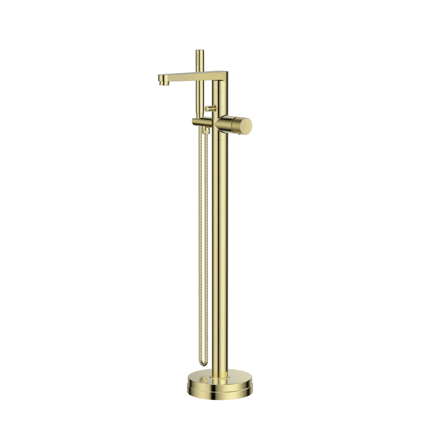 Scudo Koko Brushed Brass Taps