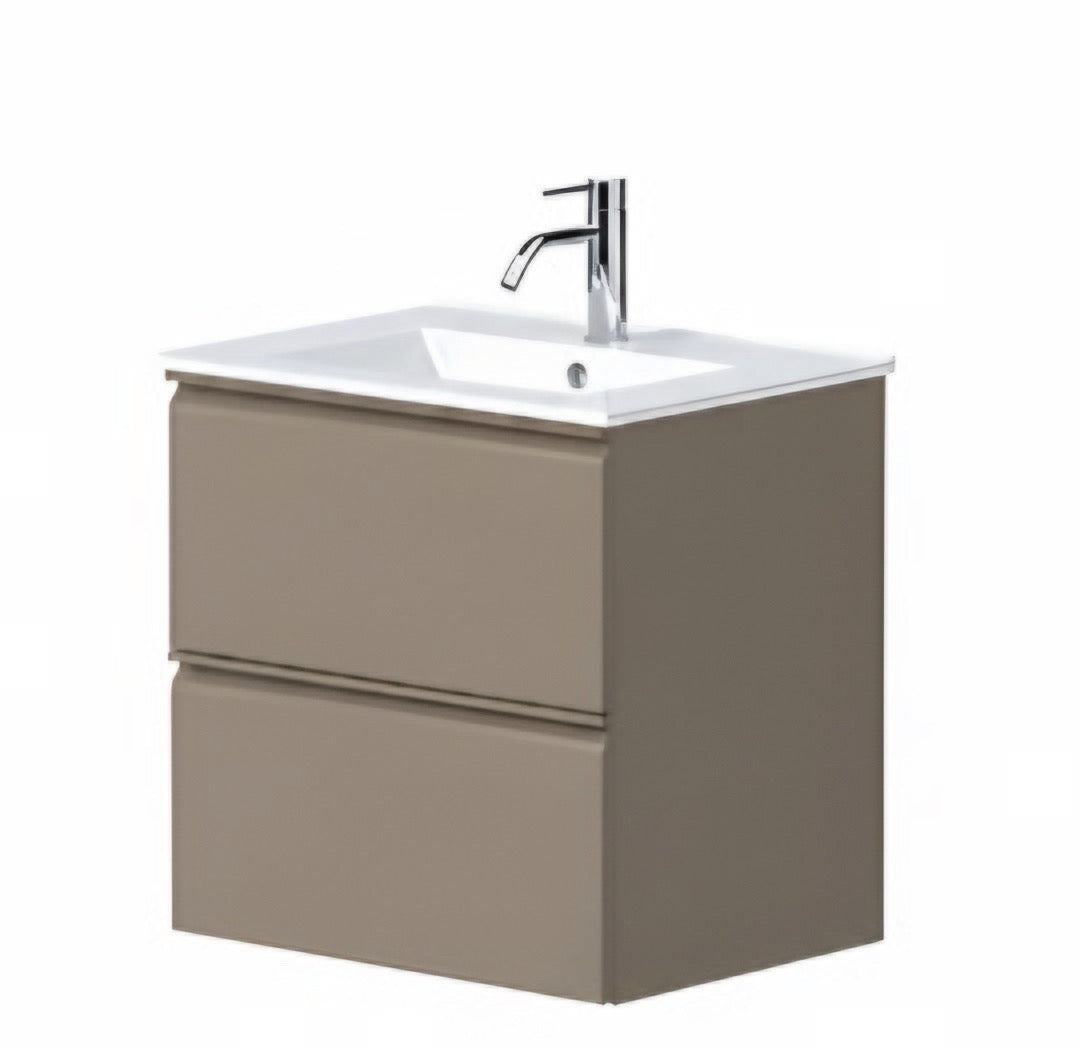 Alan T. Carr 500/600mm Kora Wall Hung 2 Drawer Unit & Basin