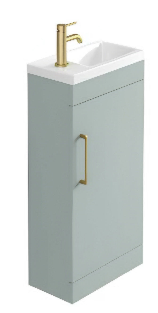 Alan T. Carr Darcy Cloakroom Floor Unit & Basin
