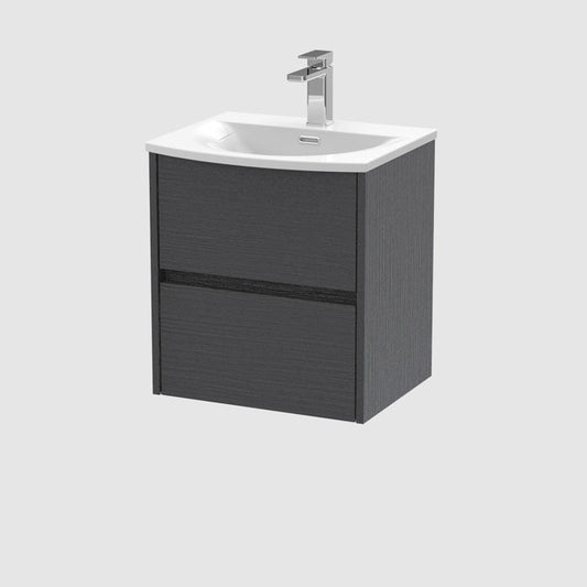 Havana 500/600/800mm 2 Drawer Wall Hung Basin Cabinet