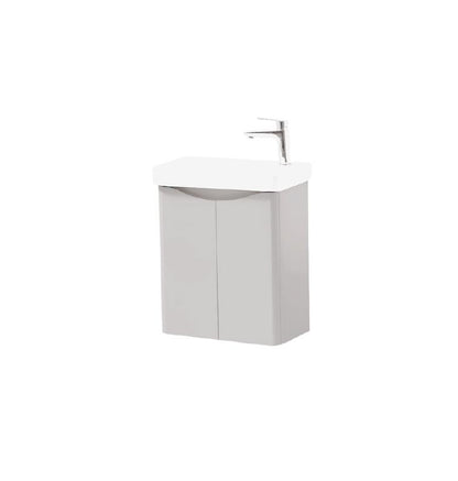 Nevis Cashmere Wall Hung Basin/Unit