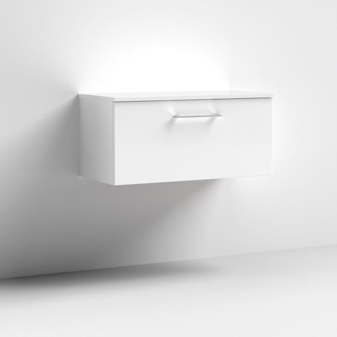 Arno 600/800mm 1 Drawer Wall Hung Worktop