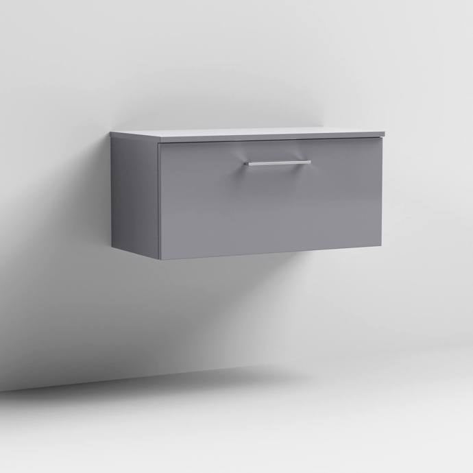 Arno 600/800mm 1 Drawer Wall Hung Worktop