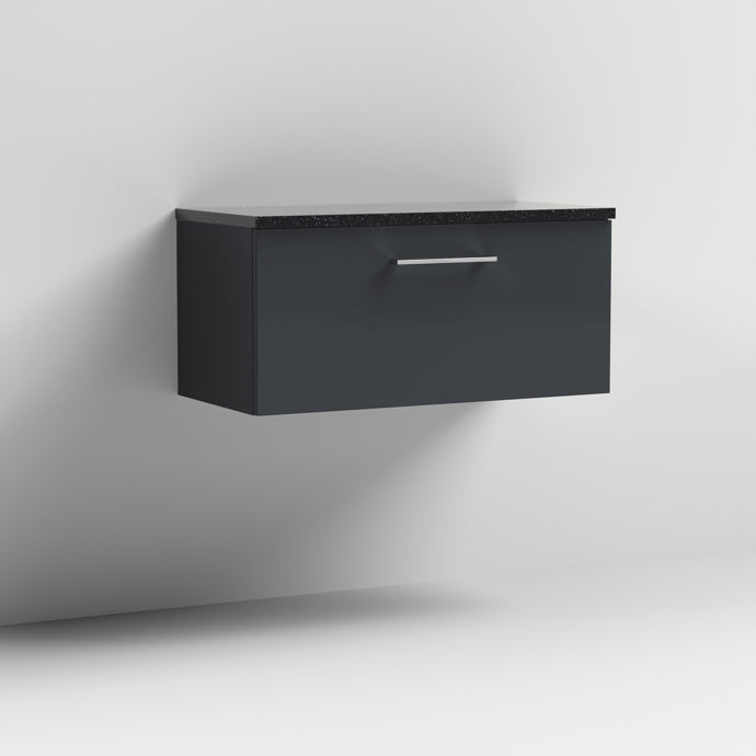 Arno 600/800mm 1 Drawer Wall Hung Worktop