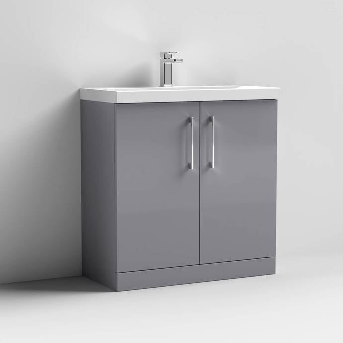 Arno 800mm 2 Door Floor Standing Basin Cabinet