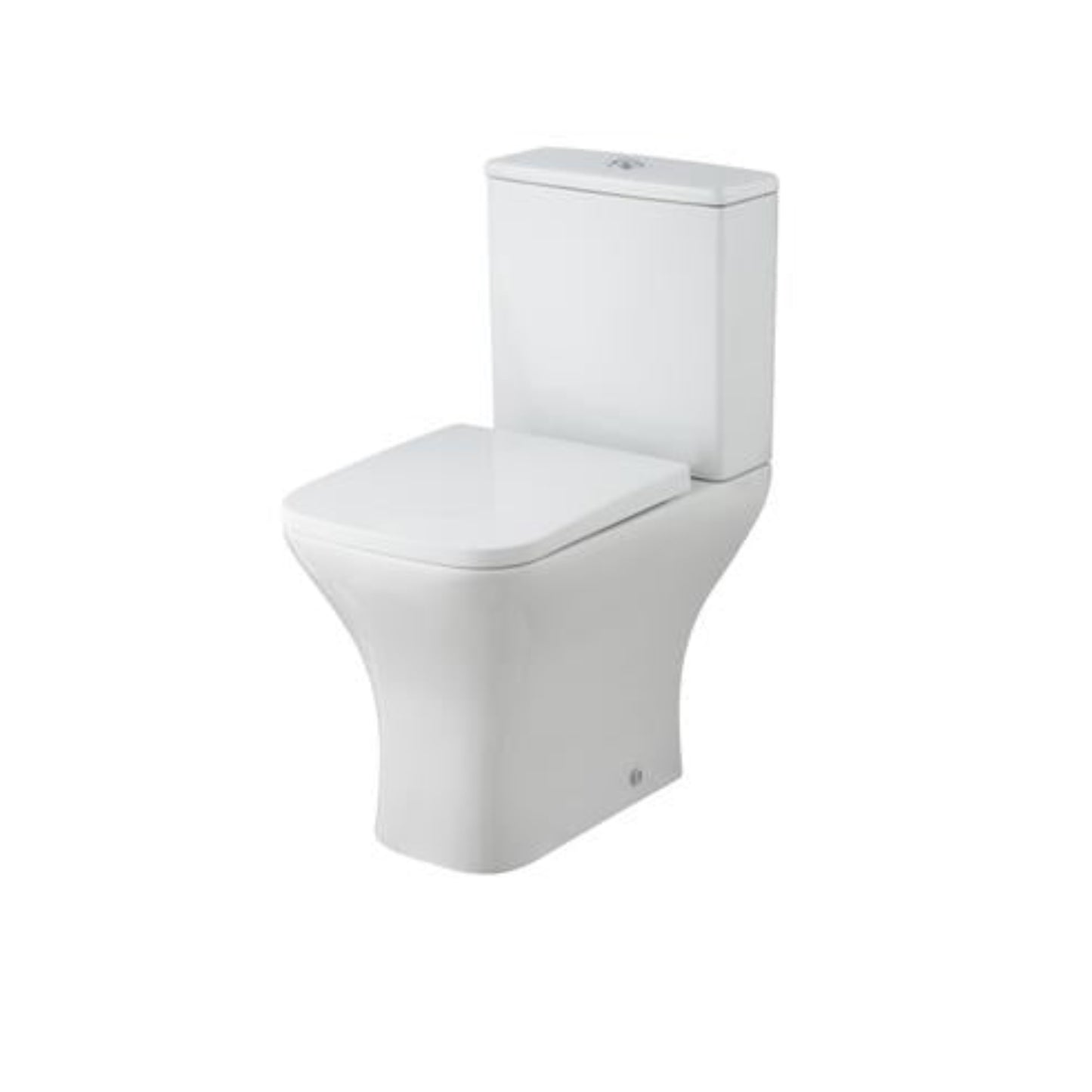 Primo Square Rimless C/C Pan, Cistern & Soft Close Seat