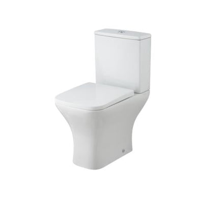 K Vit Primo Square Rimless Comfort Height Pan, Cistern & Soft Close Seat