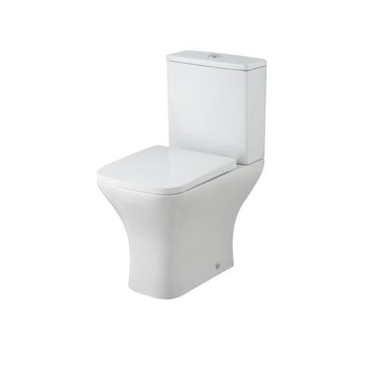 Primo Square Rimless Comfort Height Pan, Cistern & Soft Close Seat