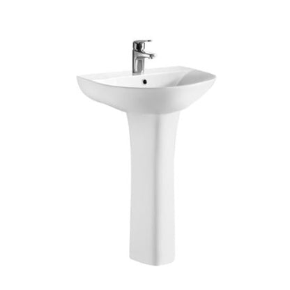 Freya 550mm Basin & Pedestal