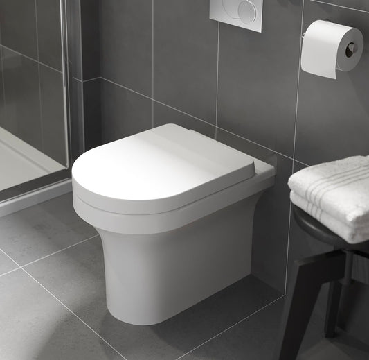 Ozone Round Back To Wall Pan and seat
