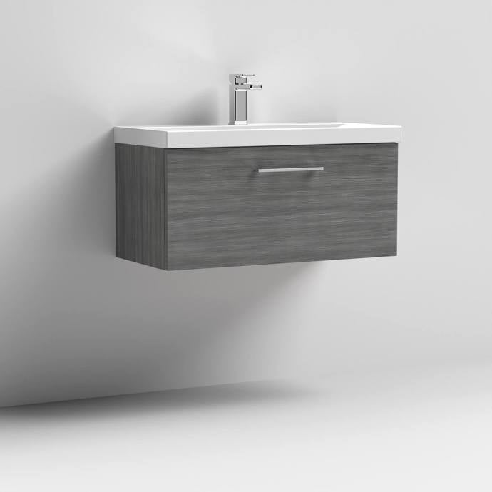 Arno 600/800mm 1 Drawer Wall Hung Basin Cabinet