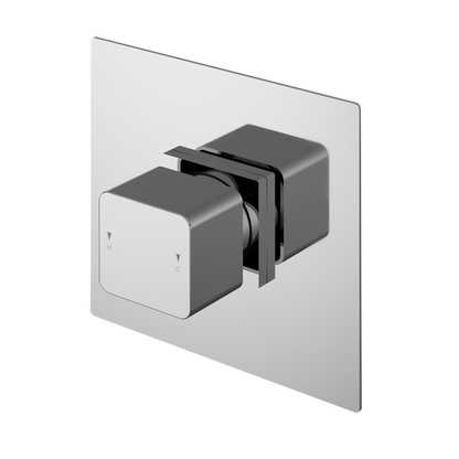 Windon Chrome Square Showers