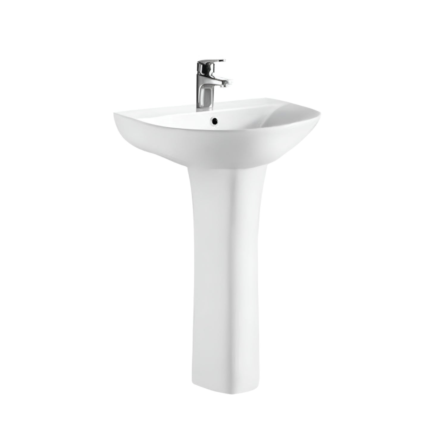 Nuie Freya 550mm Basin & Pedestal