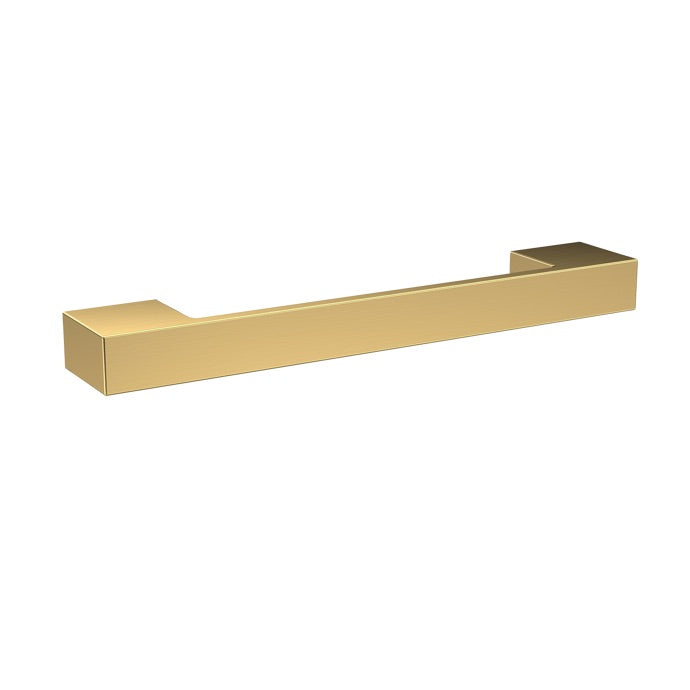 D Handle Brushed Brass H195