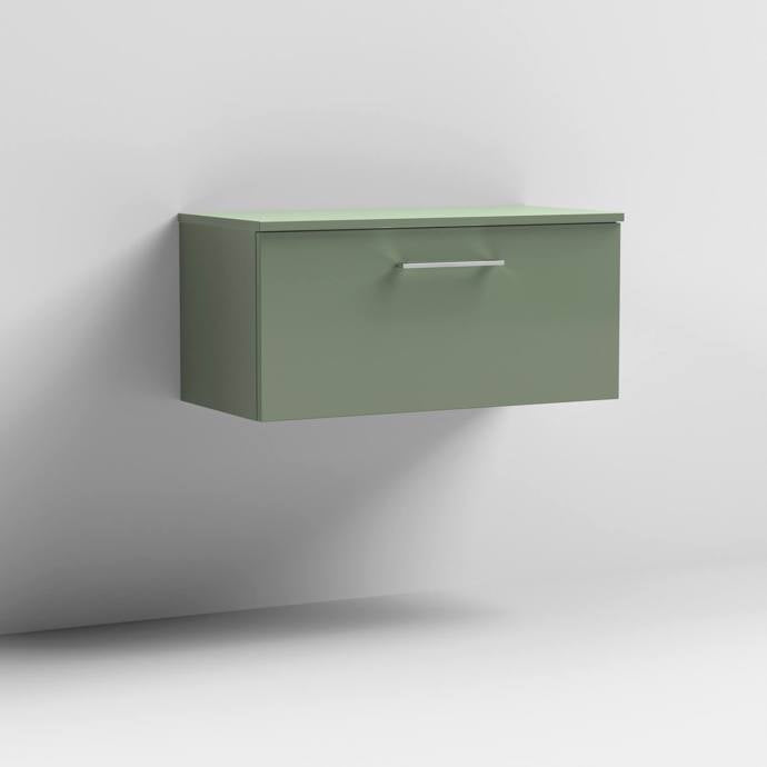 Arno 600/800mm 1 Drawer Wall Hung Worktop