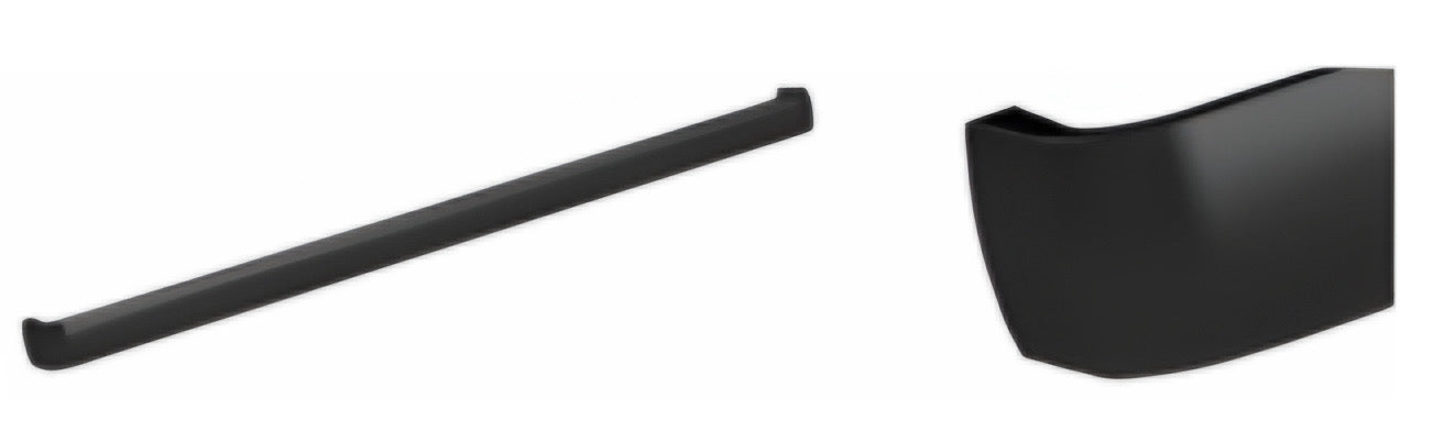 Alan T. Carr Anna Matt Black Handles