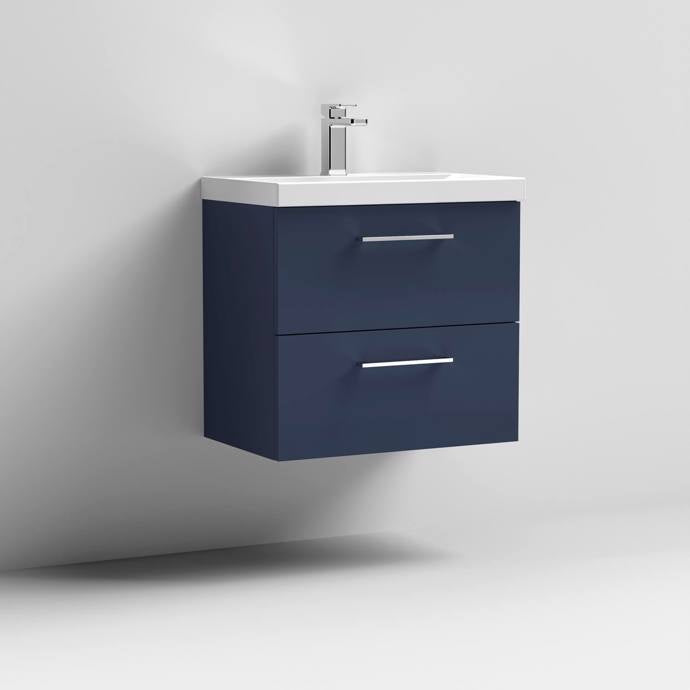 Arno 600/800mm 2 Drawer Wall Hung Basin Cabinet