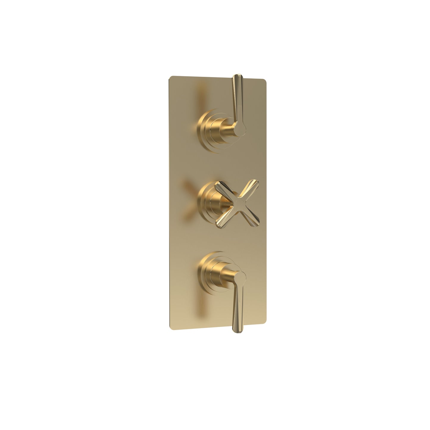 Nuie Aztec Brushed Brass Showers